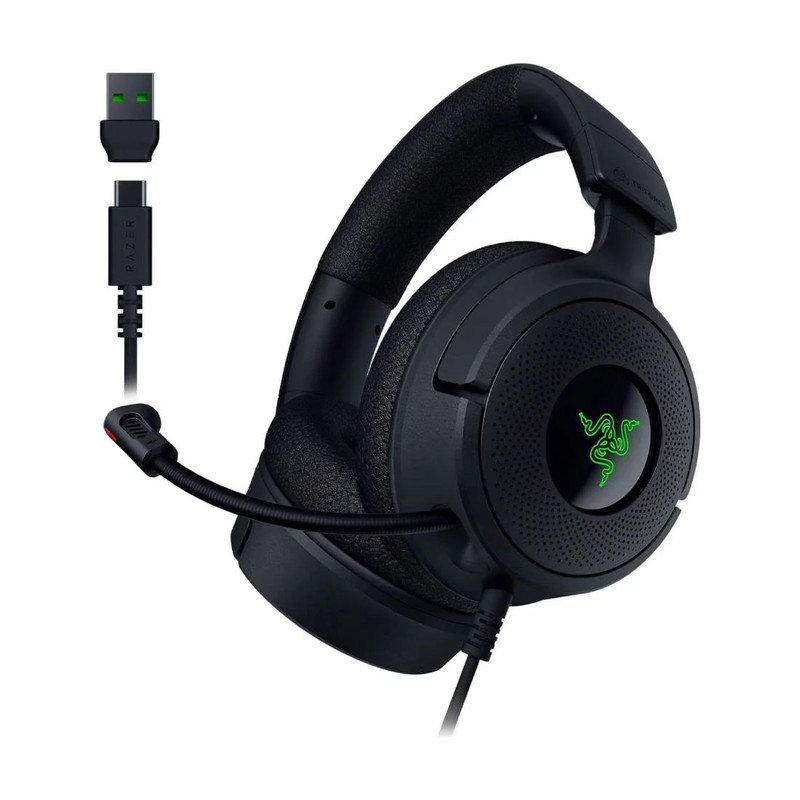 Razer Kraken V4 X Wired Gaming Headset - Black - سماعة